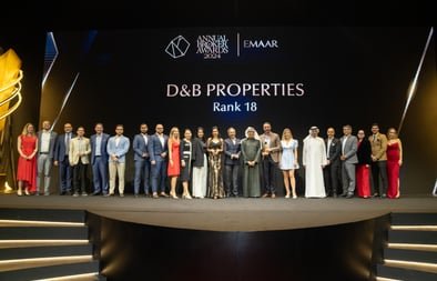 D&B Properties Honored at Emaar Broker Awards 2024, Marking a Decade of Recognition
