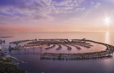Dubai's Palm Jebel Ali to Reach Major Milestone with Eight Fronds Set for Completion Next Year, Following Dh810 Million Investment in Marine Works
