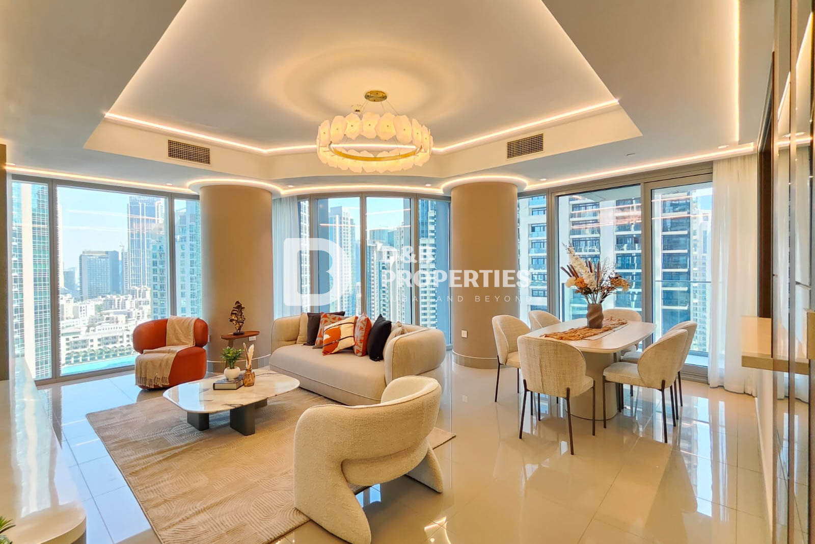 Burj View | Luxury Finished | Spacious