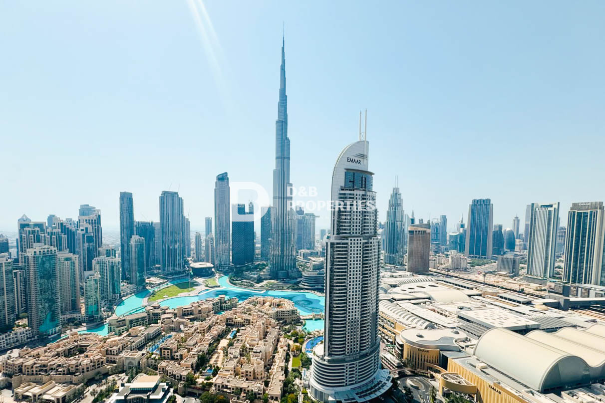 Bright and Huge 3BR | Upgraded | Burj Khalifa View