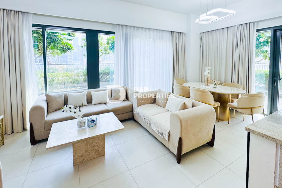 Bright and Huge 3BR | Upgraded | Burj Khalifa View