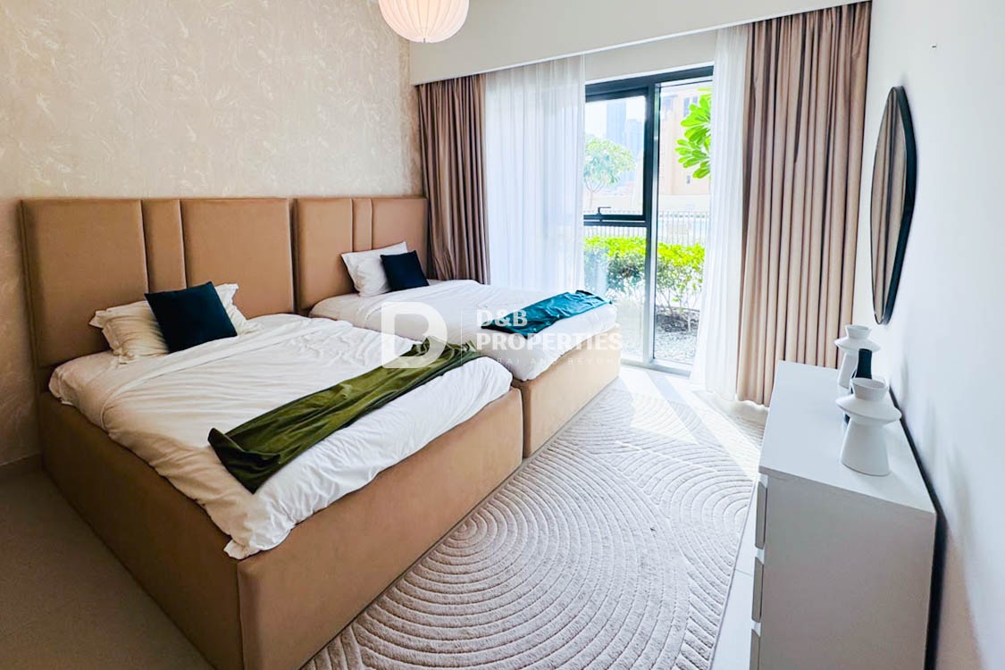 Bright and Huge 3BR | Upgraded | Burj Khalifa View