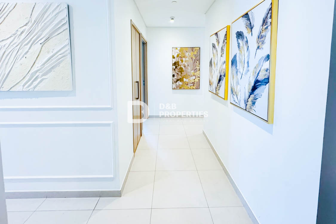 Bright and Huge 3BR | Upgraded | Burj Khalifa View