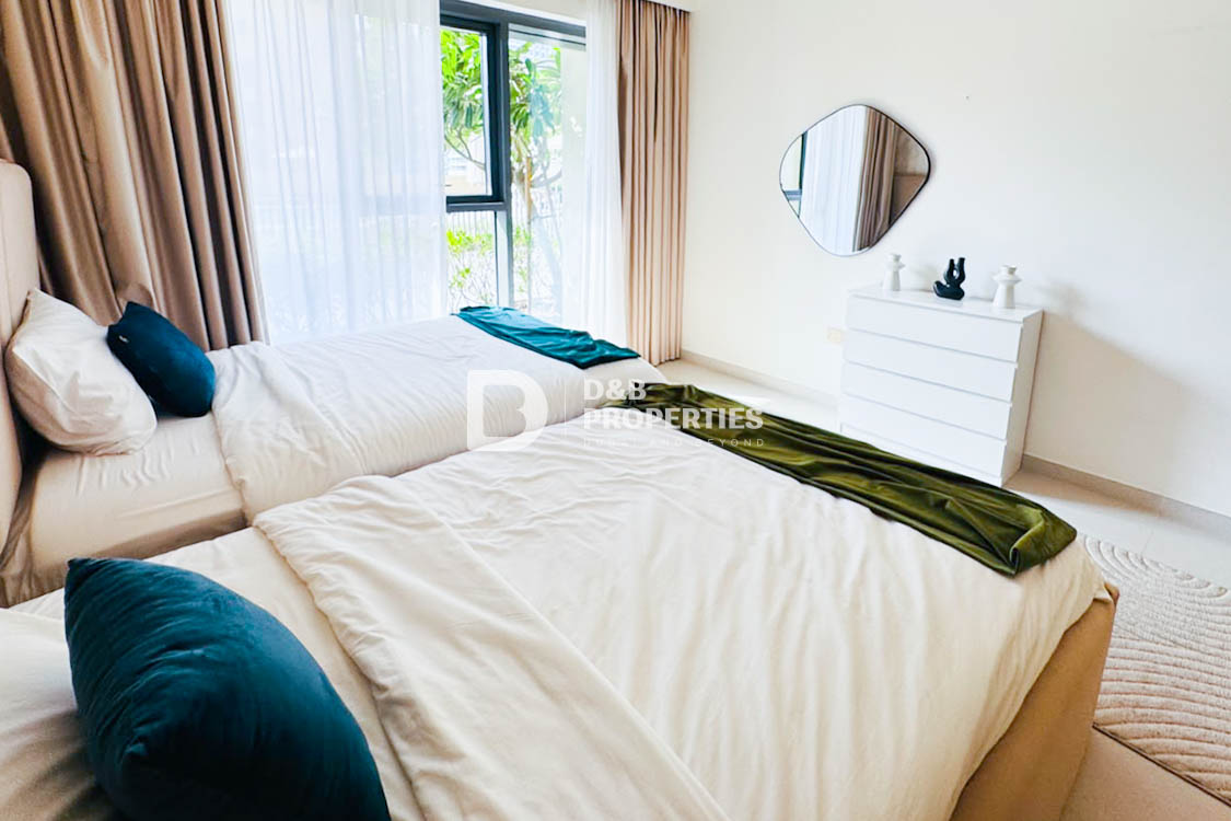 Bright and Huge 3BR | Upgraded | Burj Khalifa View