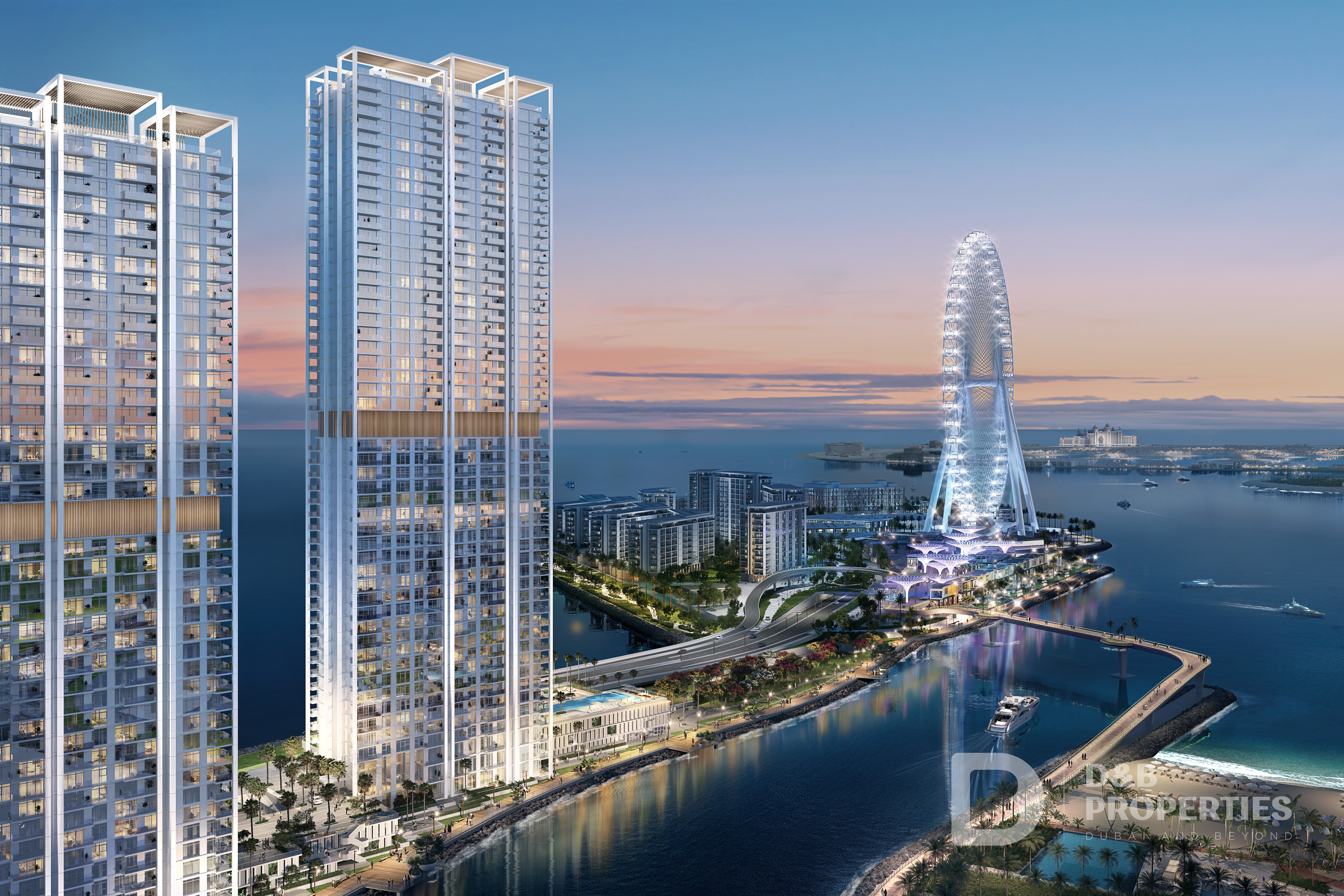 Sea and Skyline View | Low Floor | Multiple Option