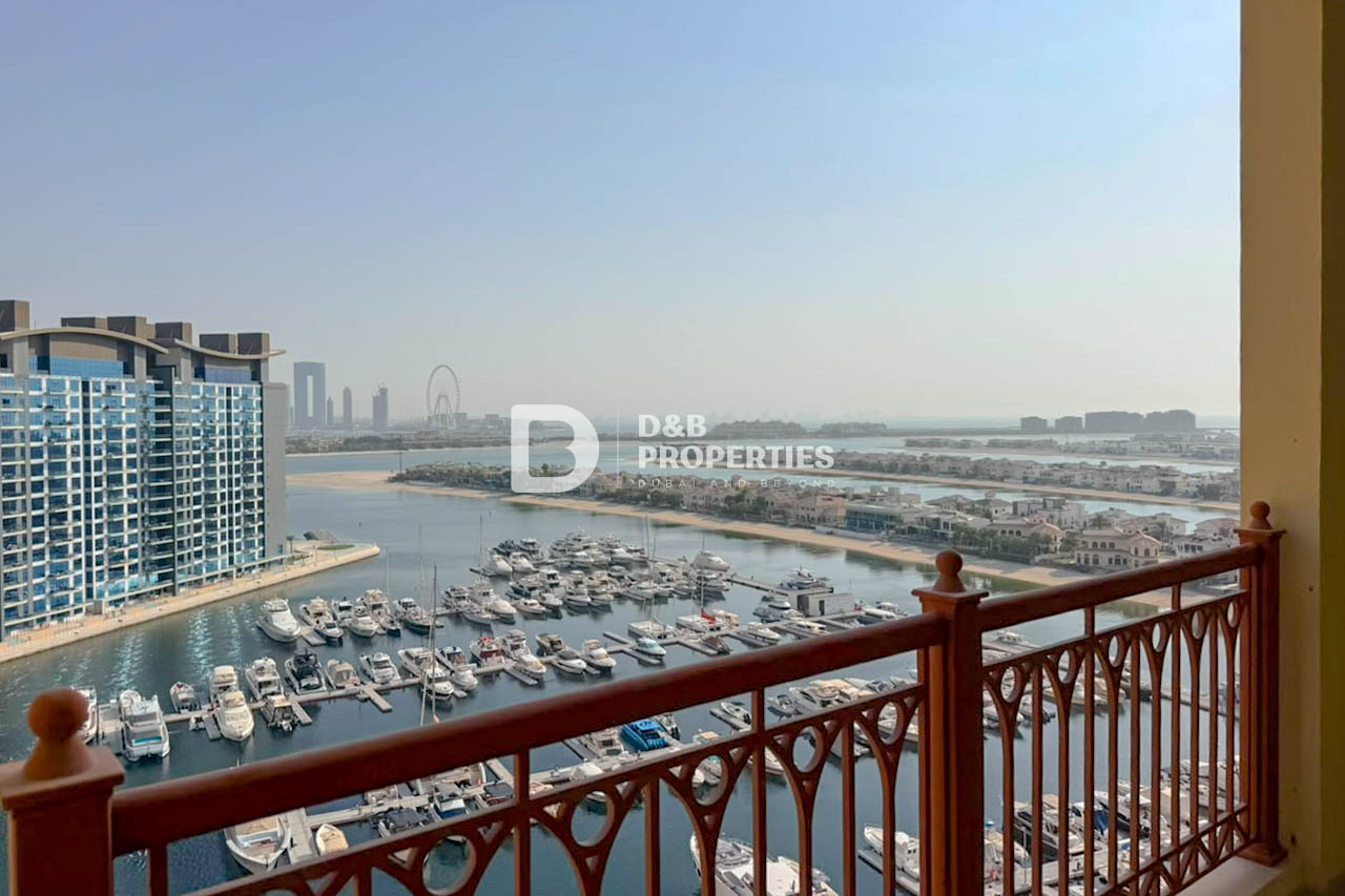 Upgraded Type C | Marina & Palm View | Maid's Room