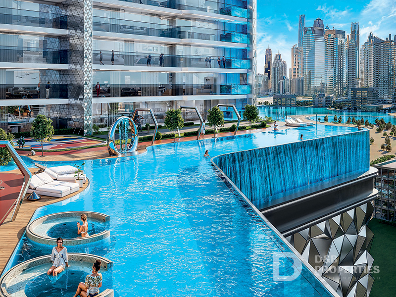 Private Balcony Pool | Luxurious 2 BR | Furnished