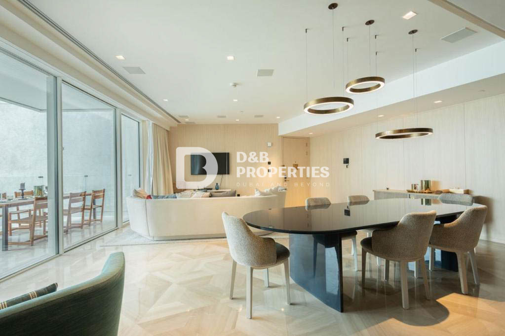 Corner Unit | Fully Furnished | Sea & Palm View