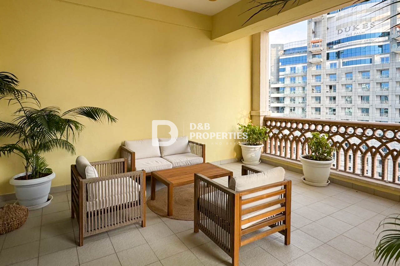 Vacant | Sea & Marina View | Large 2BR + Maid