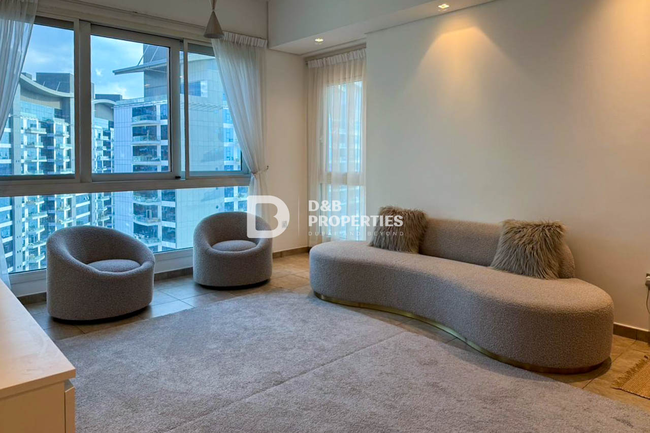 Vacant | Sea & Marina View | Large 2BR + Maid