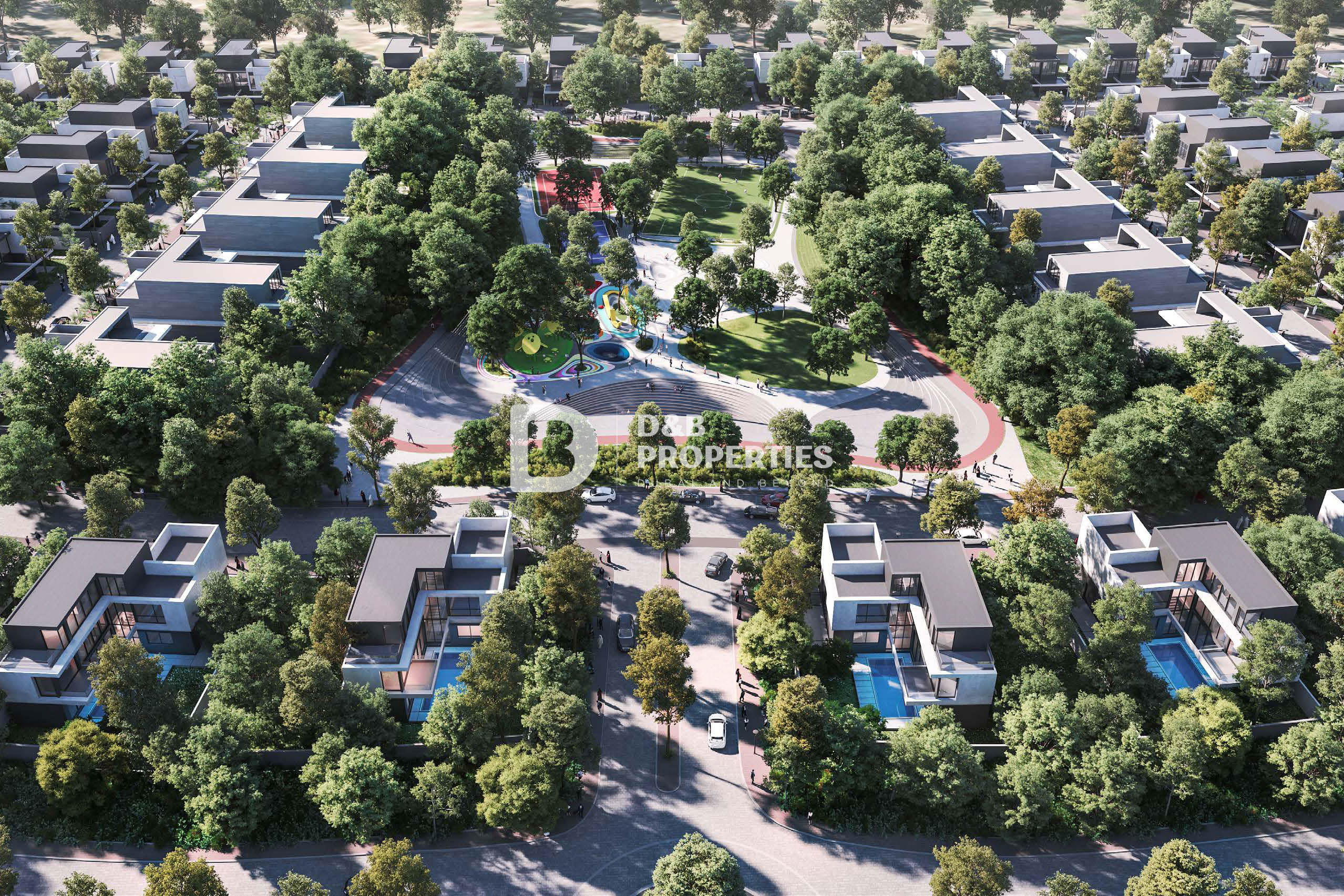 Large Corner Unit on the Park | Jouri Hills