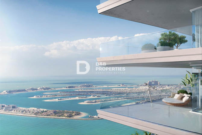 Spacious Panoramic Residence in Emaar Beachfront