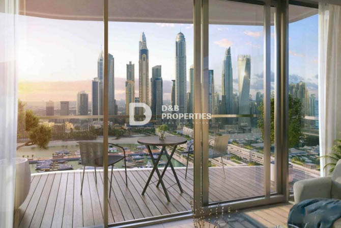 Spacious Panoramic Residence in Emaar Beachfront