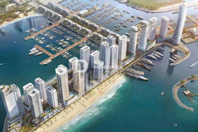 Spacious Panoramic Residence in Emaar Beachfront